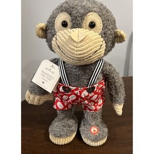 Hallmark Singing Dancing Monkey  Bananas For You Plush With Tag Working